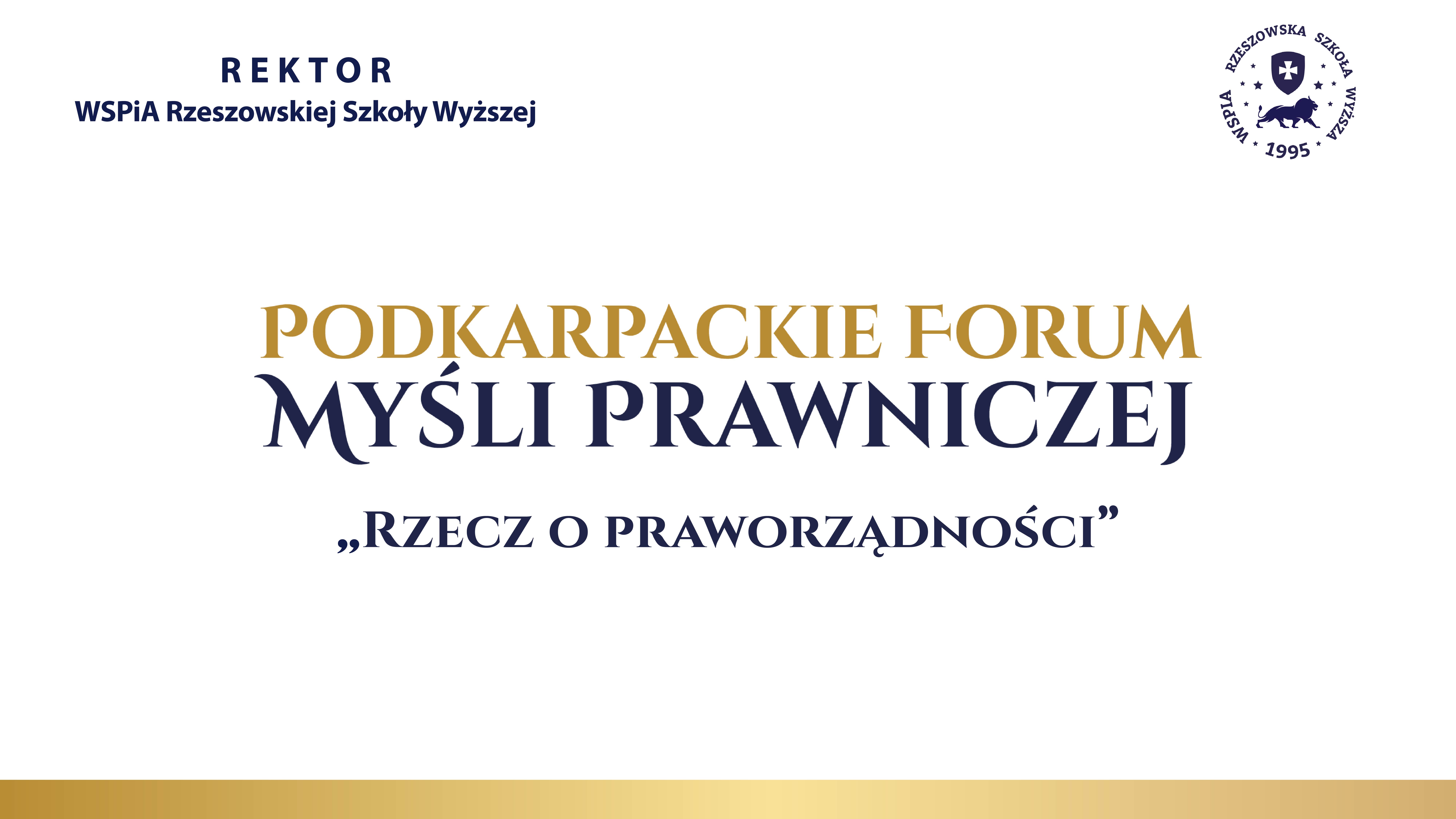 Minister Sprawiedliwości gościem WSPiA Rzeszowskiej Szkoły Wyższej 