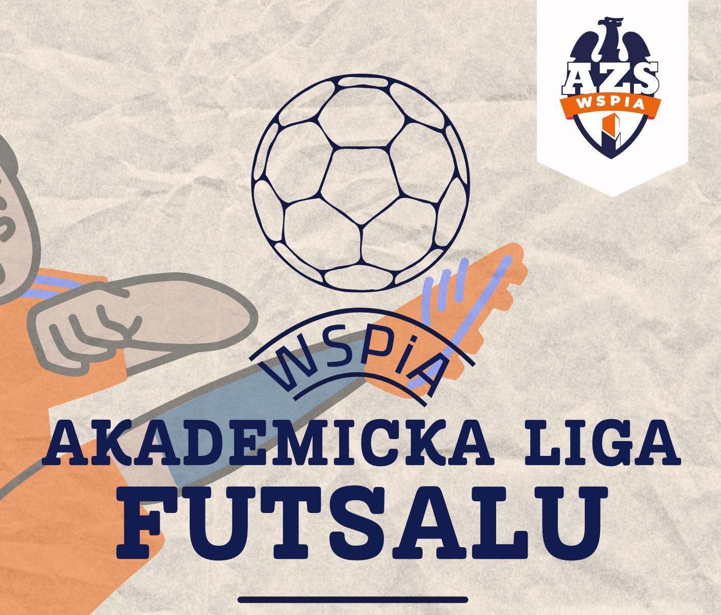Przedłużamy zapisy do Akademickiej Ligi Futsalu w WSPiA