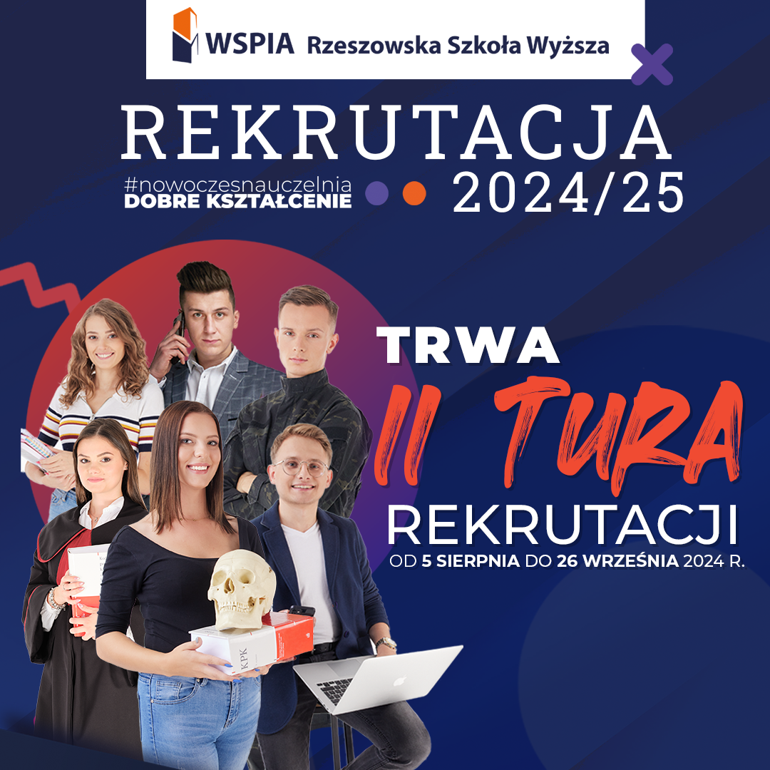 Trwa II tura rekrutacji na studia w WSPiA!